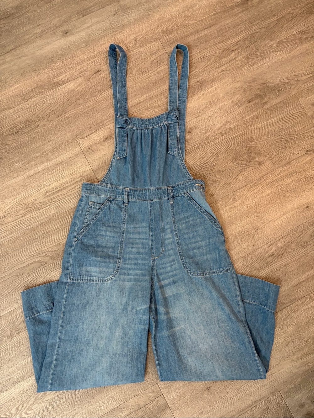 Pilcro Light Blue Denim Bib Overalls size 27